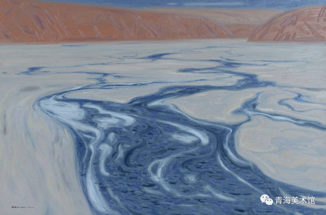 《深遠》  120cm×180cm  布面油畫